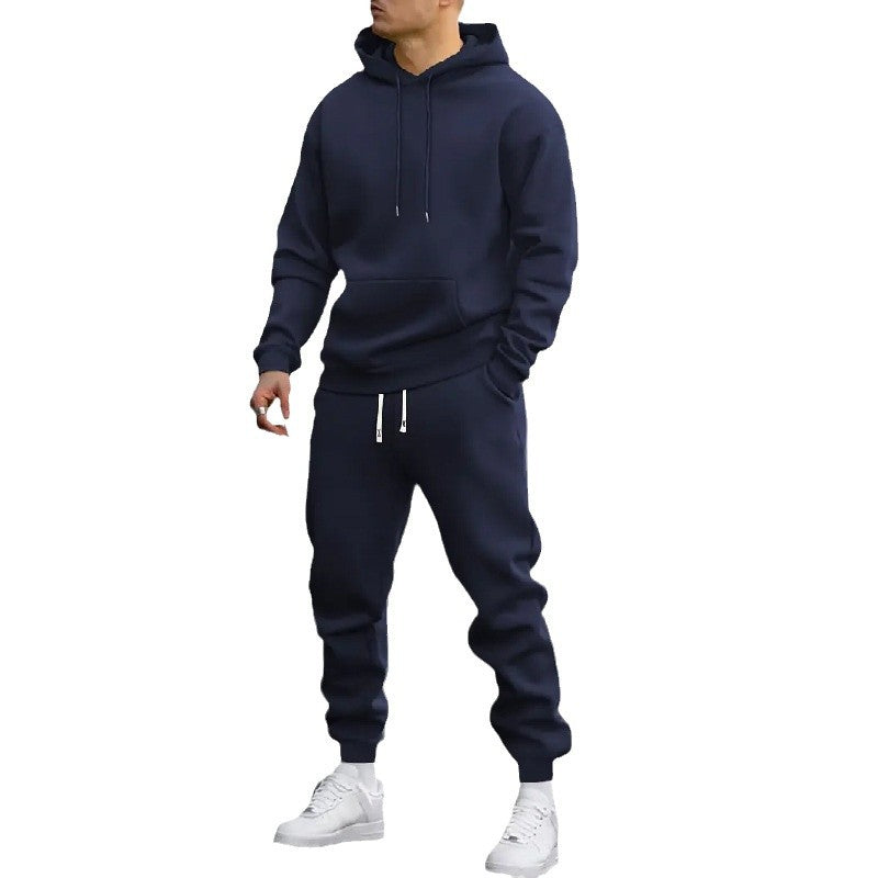 Men's Sports Hoodie With Gridles Pants