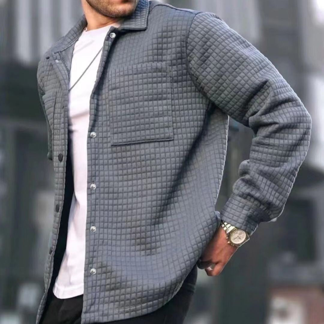 Men's Cardigan Sweater Trendy Coat