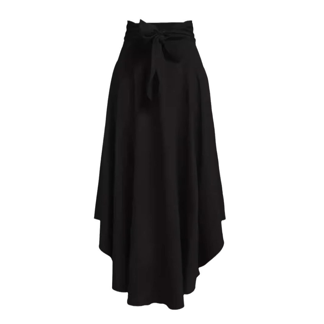 Women's Midi Skirt Ruffled Skirt
