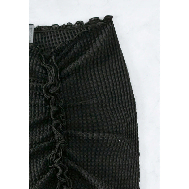 New Conservative Pleated High-grade Long Overskirt