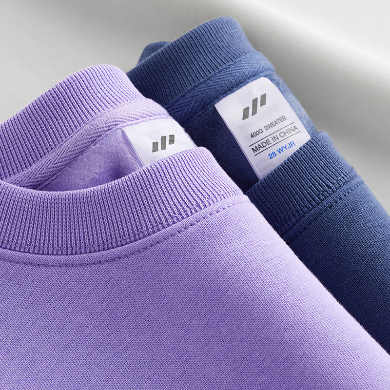 Fox Velvet Padded Thickened Sweatshirts
