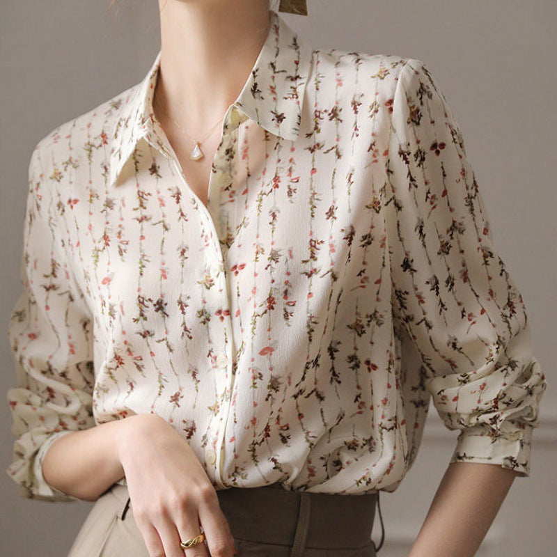 Women's Simple Draping Nice Shirt