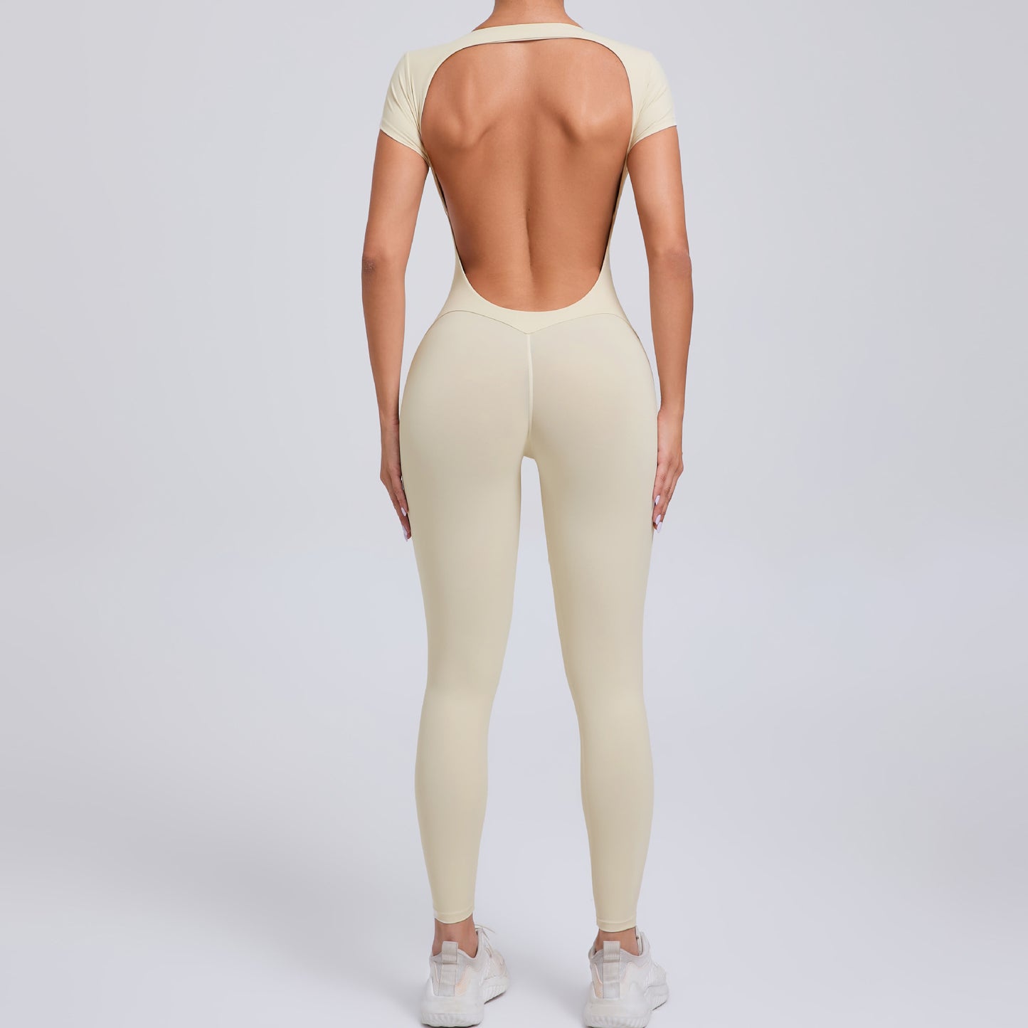 Tight Fitness Jumpsuit