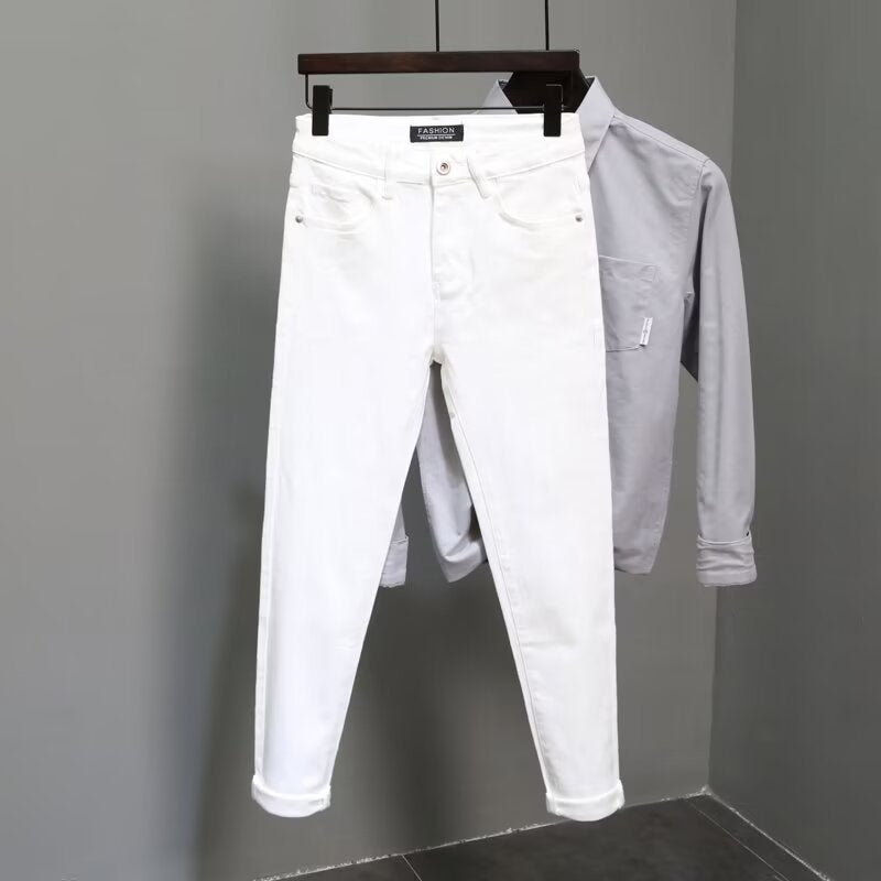 Korean Slim Fit Skinny Jeans