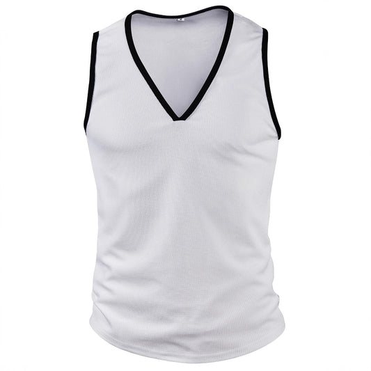 V-neck Men's T-Shirt Vest