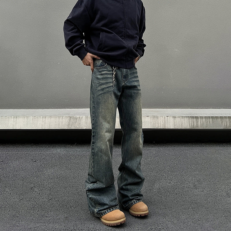 Men's Black Machete Skinny Jeans