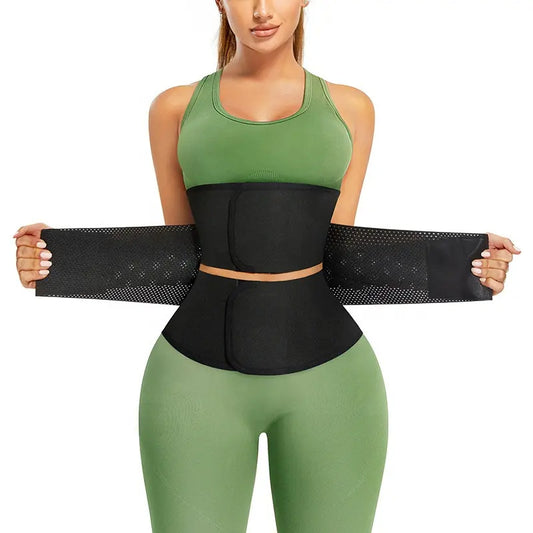 Sweat Waistband Fitness Aid Tight Belly Slim Fit
