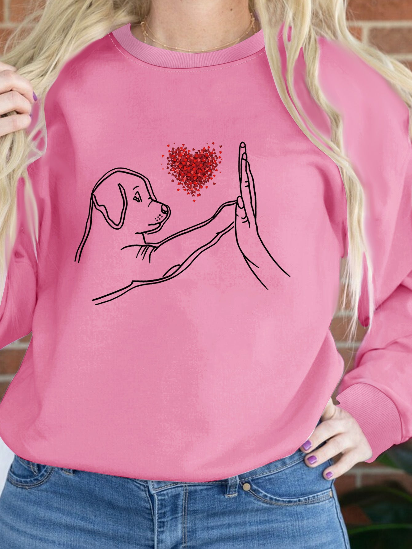 Women's Loose Sweatshirt