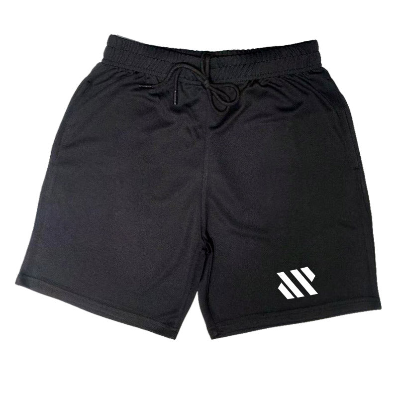 Metal Silk Fabric Sports Shorts