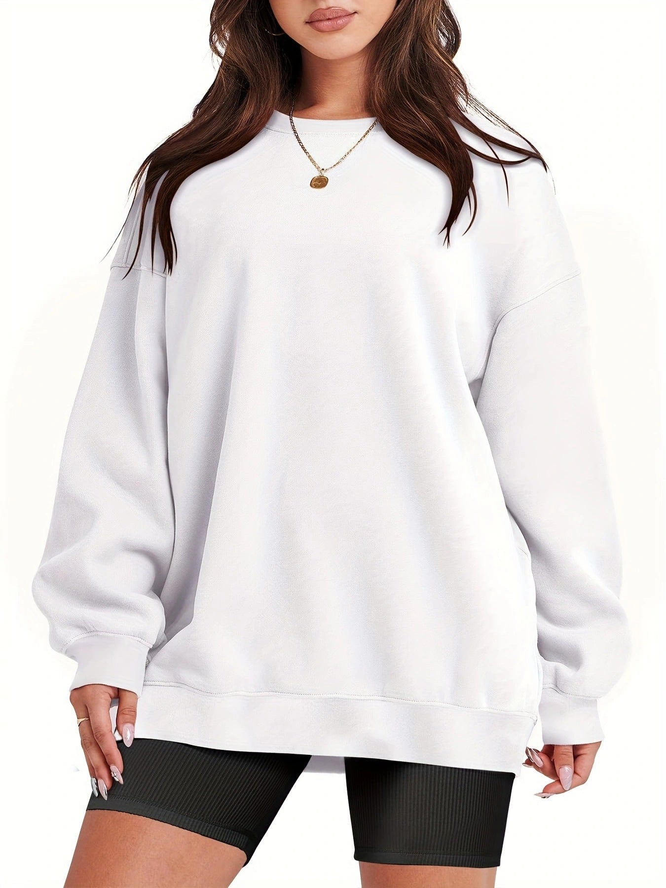 Beautiful Women's Fashion Loose Sweatshirt Sweater