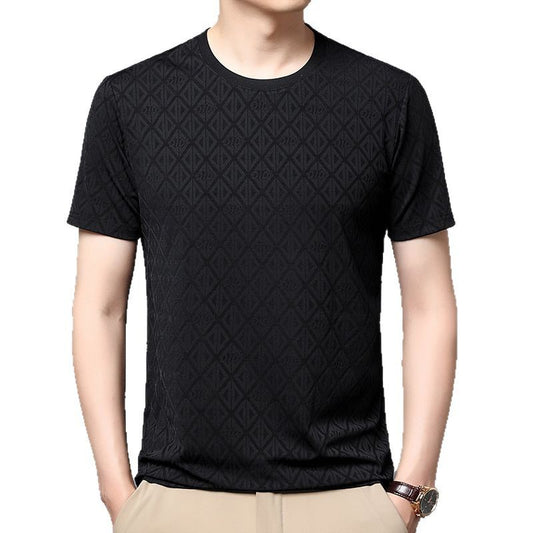 Men's Jacquard Sleeve Cool Fashion Brand