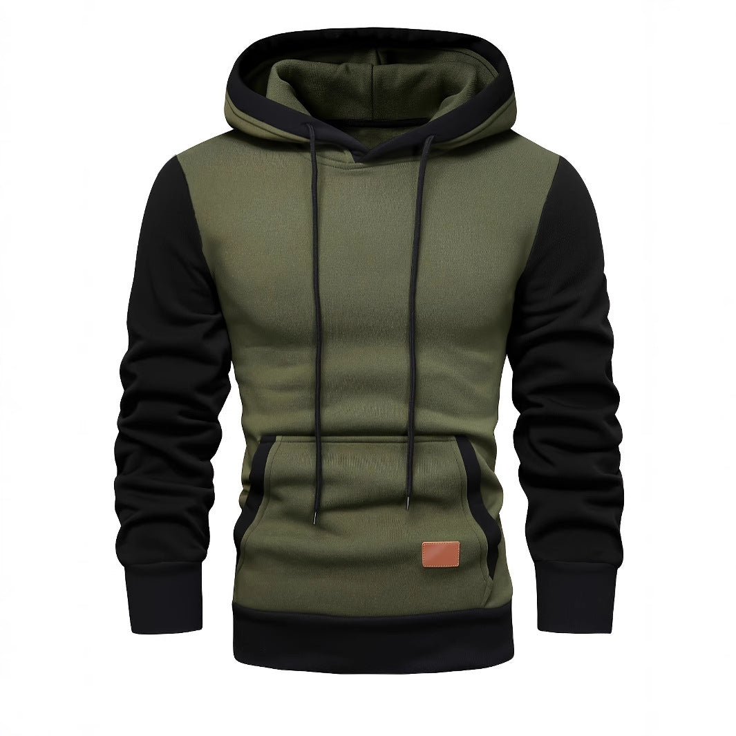 Stitching Fashion Hooded