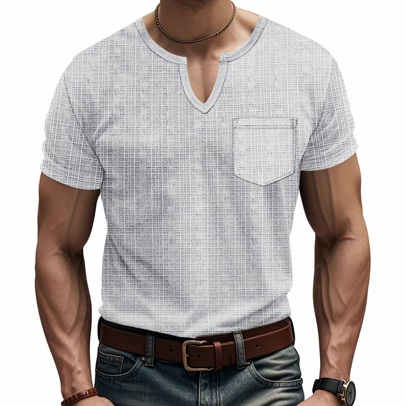 Artificial Linen Bamboo Loose Sleeve T-Shirt
