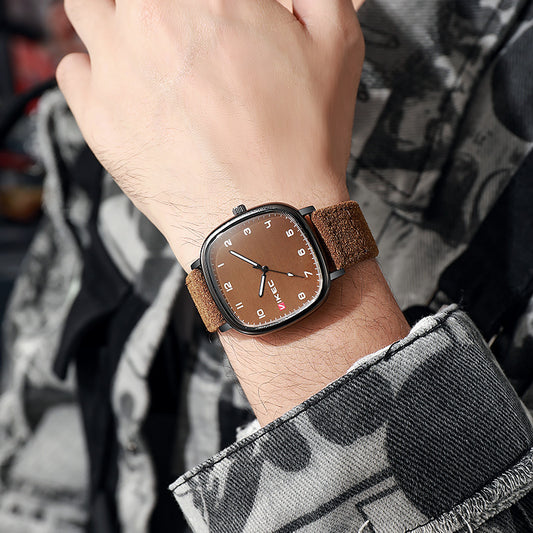 Men's Versatile Simple Large Dial Cool Watch