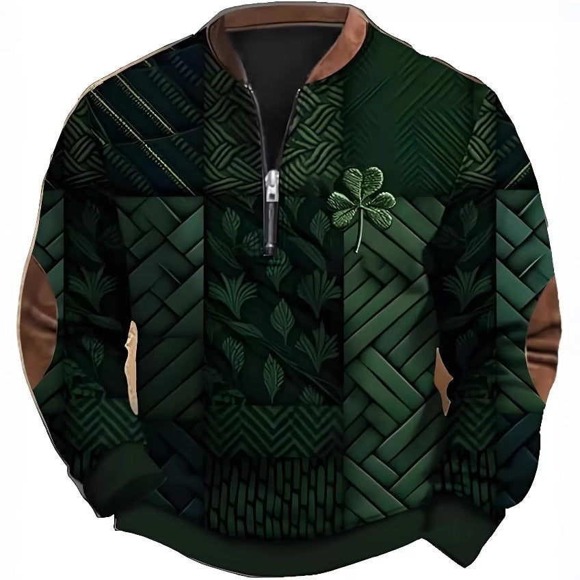 Men's Half Zipper Sweatshirt