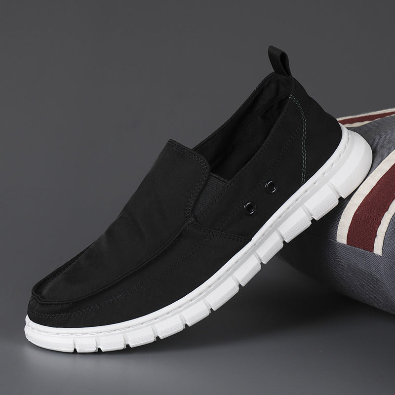 Men's New Fashionable Leather Shoes With Rubber Sole