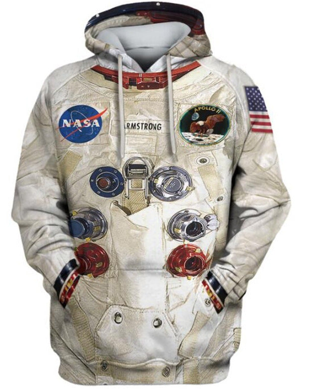 Men's Long-sleeved Pullover Hoodie