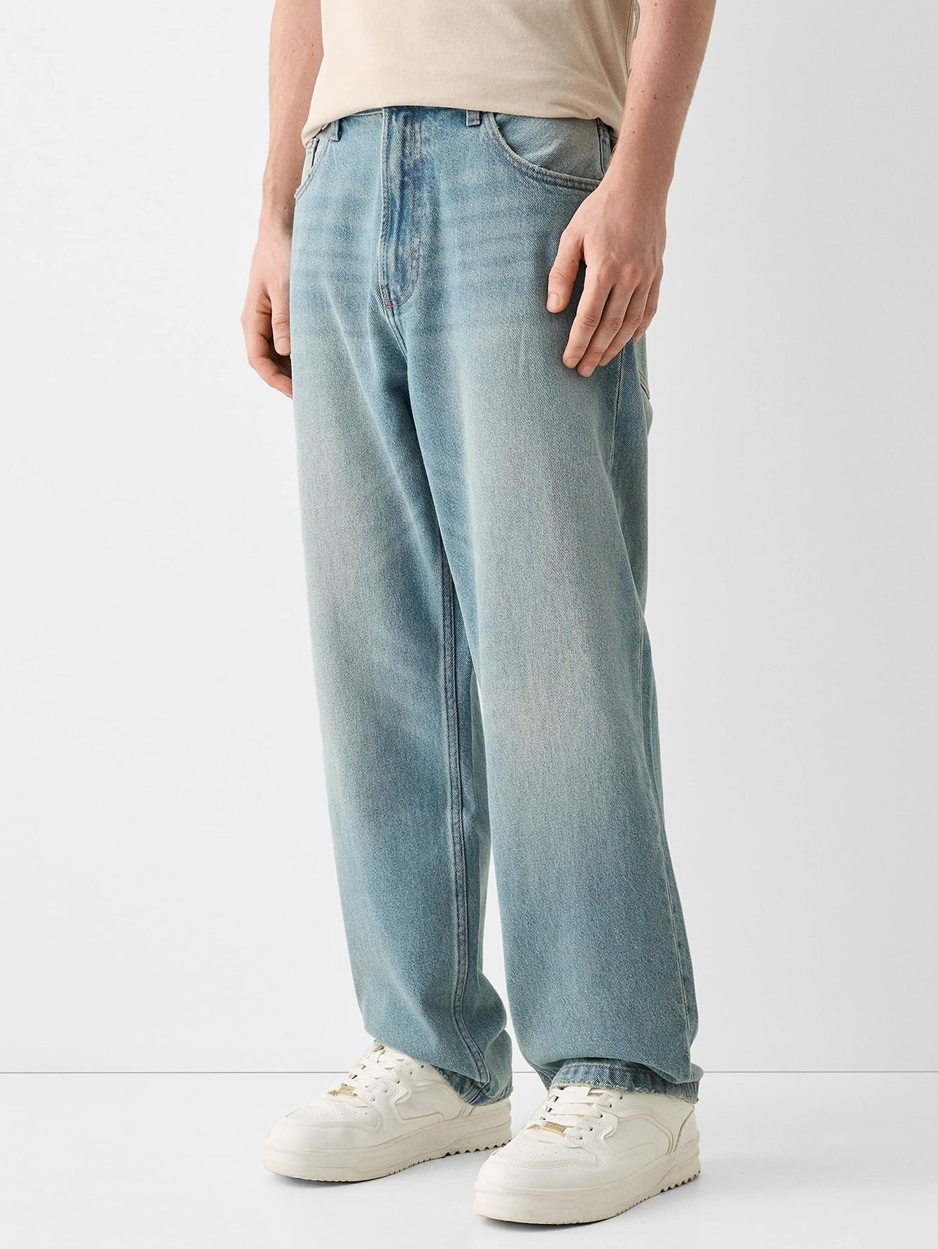 Versatile Men's Straight Jeans