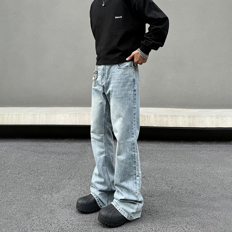 Men's Black Machete Skinny Jeans