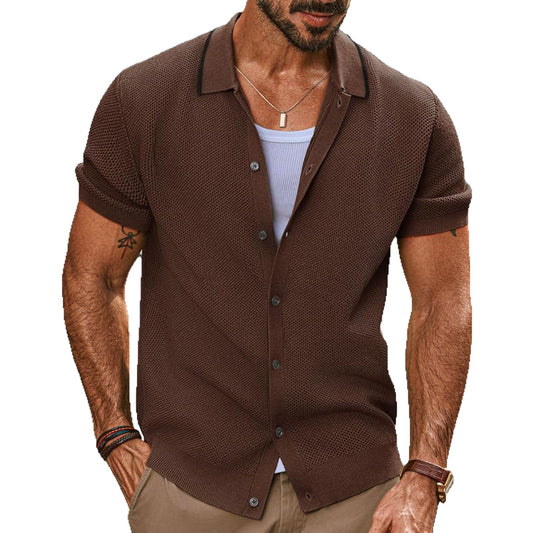 Luxury Short Sleeve Tencel Sweater