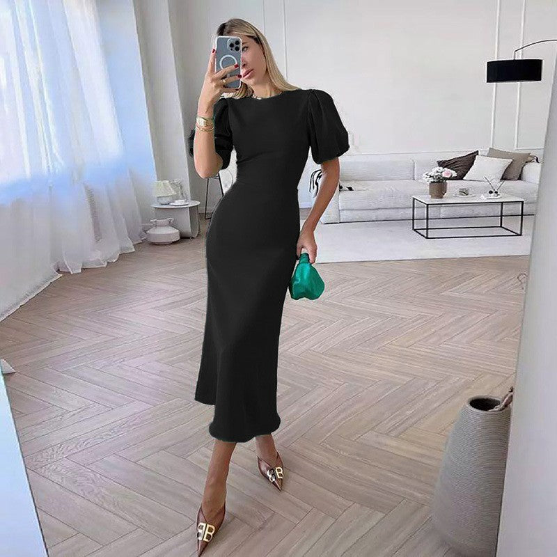 Fashionable Elegant Slim High Waist