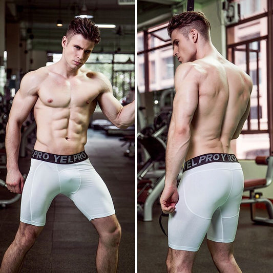Stretch Quick-drying Mesh Breathable Tight Shorts