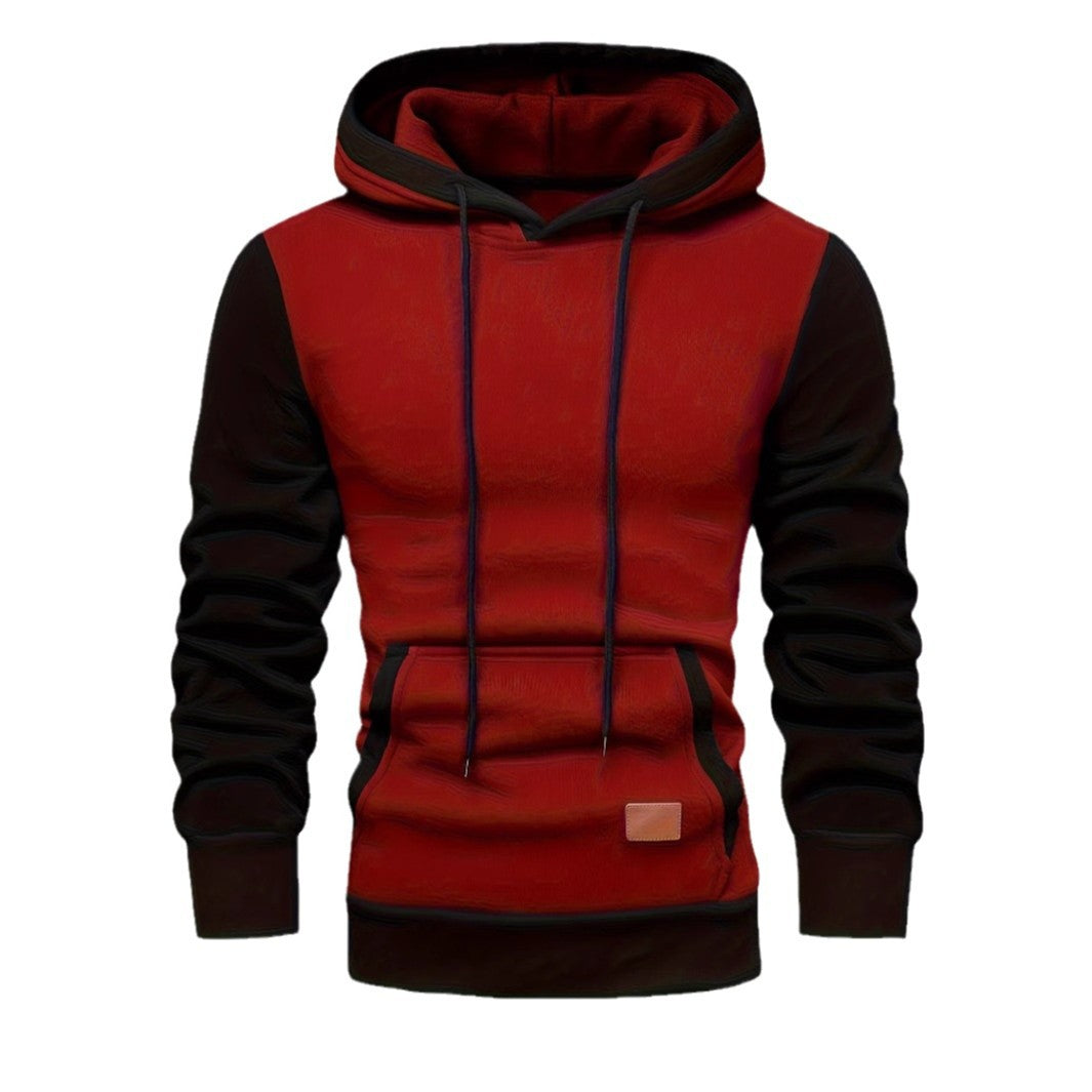 Stitching Fashion Hooded