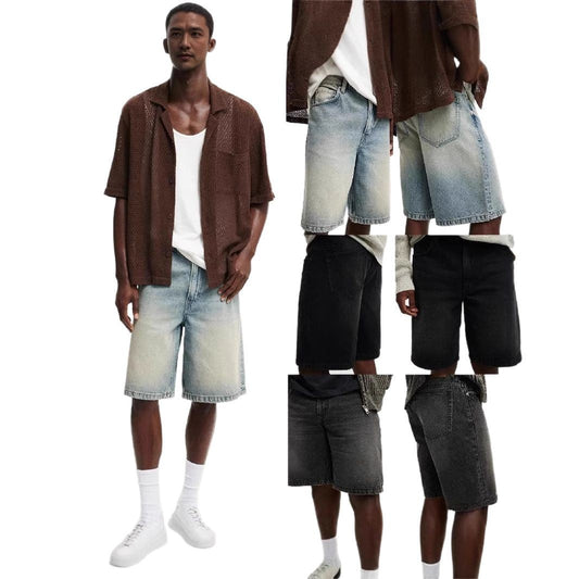 Loose All-matching Middle Jeans