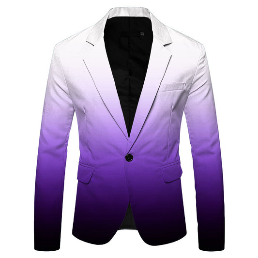 Men's New Fashion Individual Casual Suit