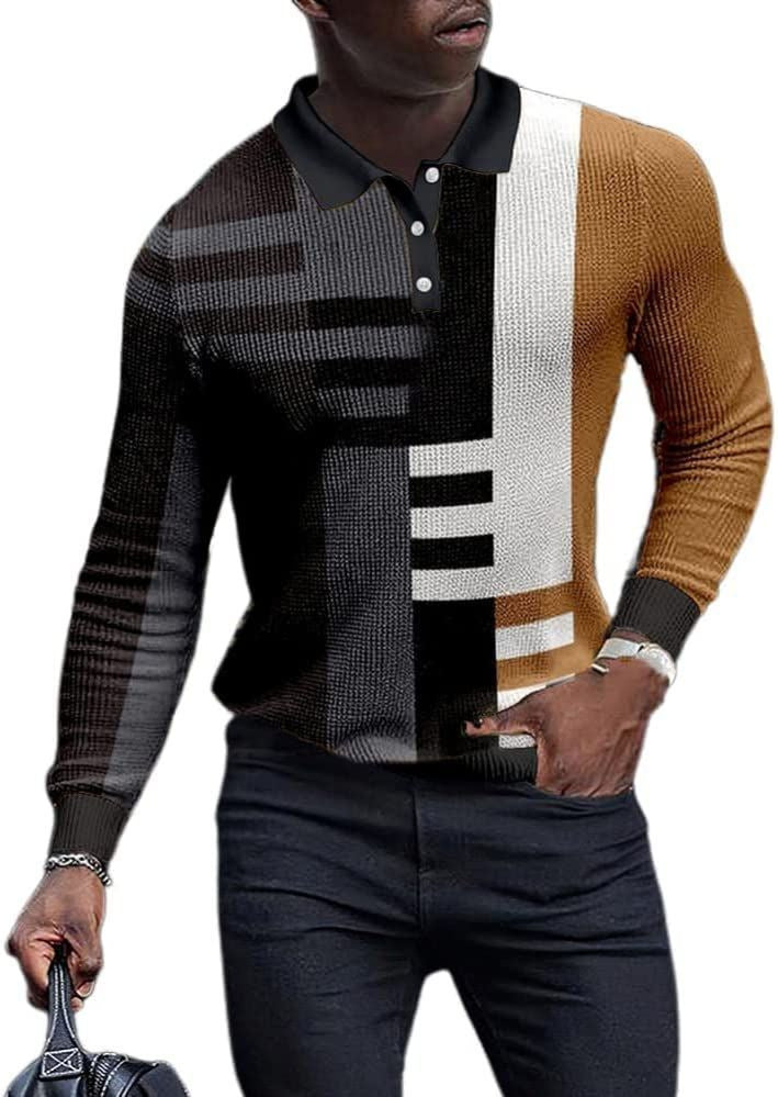 Fashion Men's Long-sleeved T-Shirt
