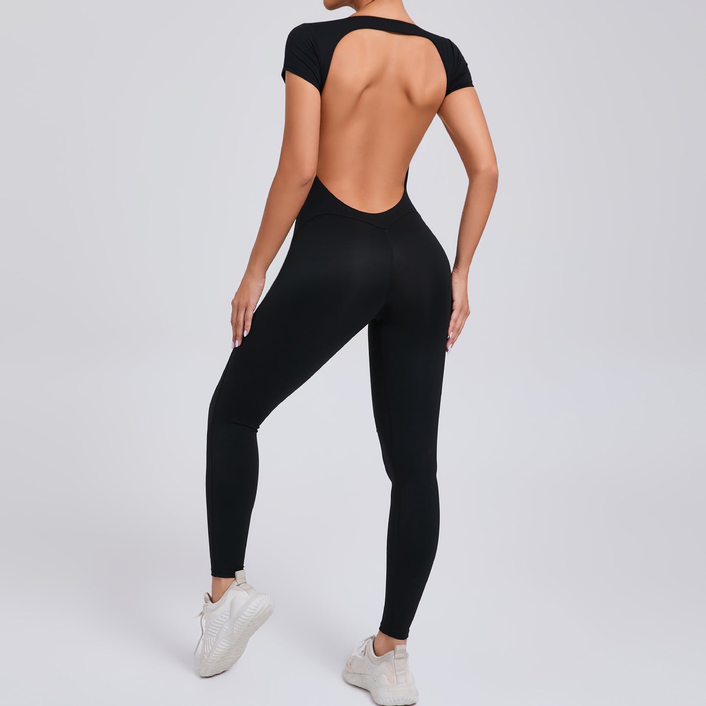 Tight Fitness Jumpsuit