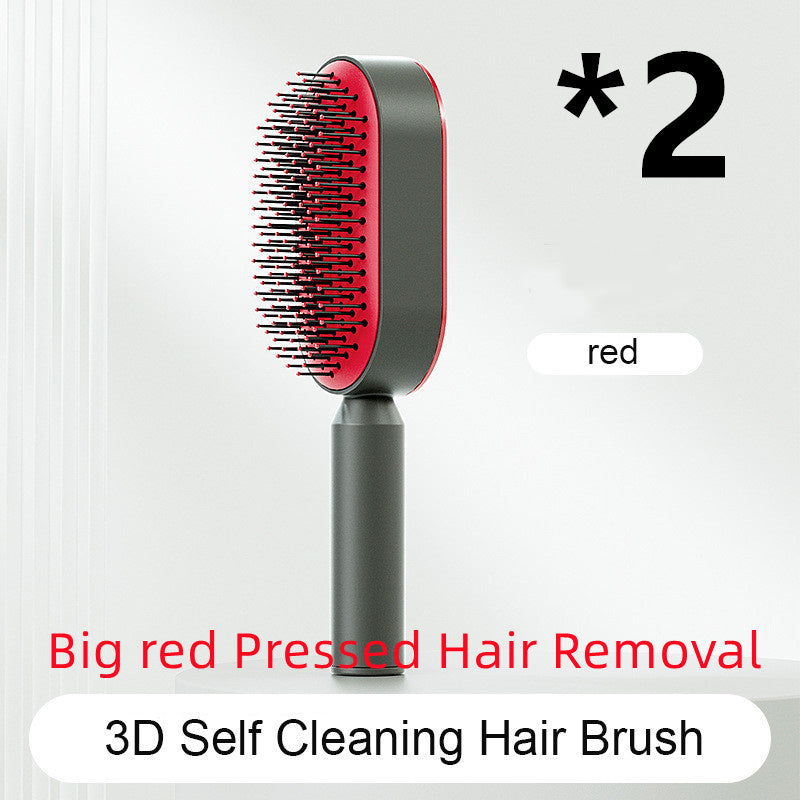 Self Cleaning Hair Brush Hair Loss Airbag Massage