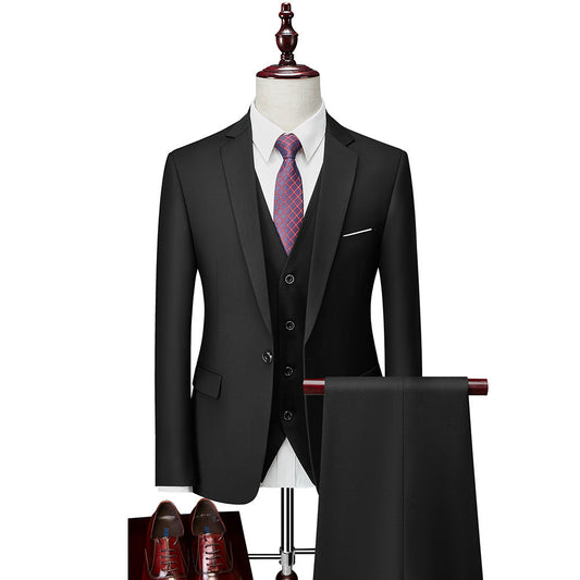 Three-piece Suit Business Wear Formal Wear
