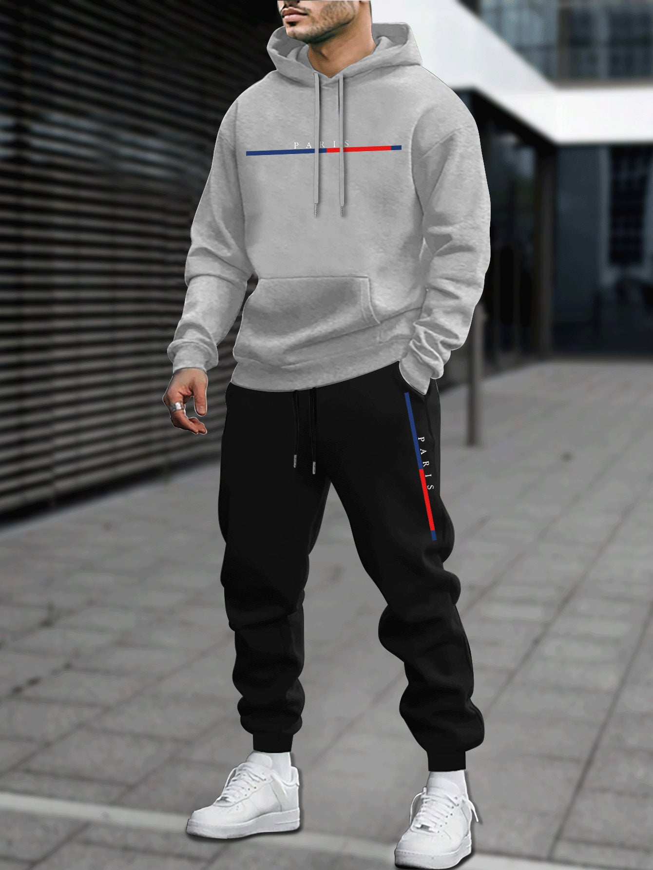 Men's Leisure Sports Sweater Sweatpants
