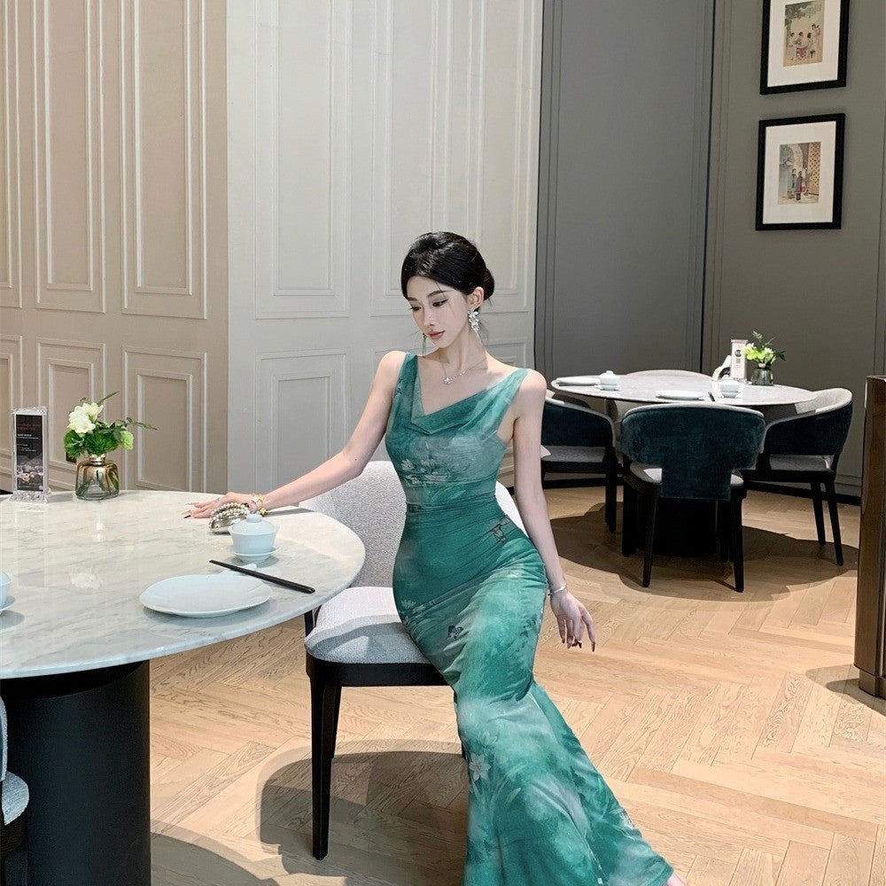 Elegant Desire Mesh Dress Female