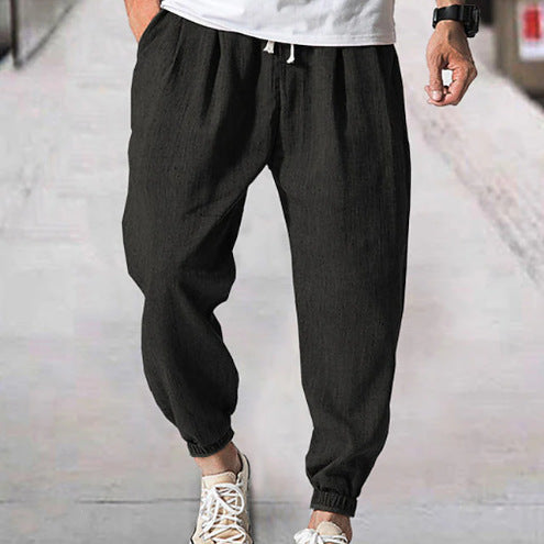 Fashion Loose Men's Ankle Banded Pants