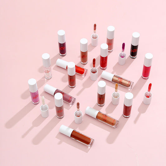 Jelly Lipstick Crystal Gloss Lasting Care Makeup