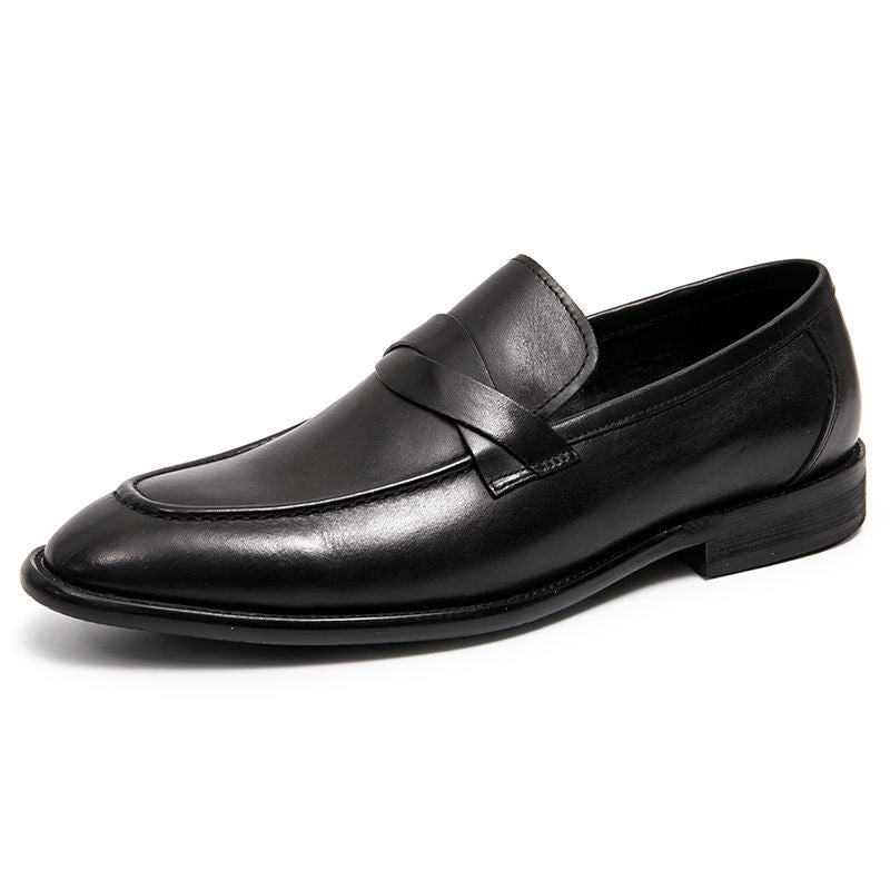 Men Slip-on British Leather Shoes