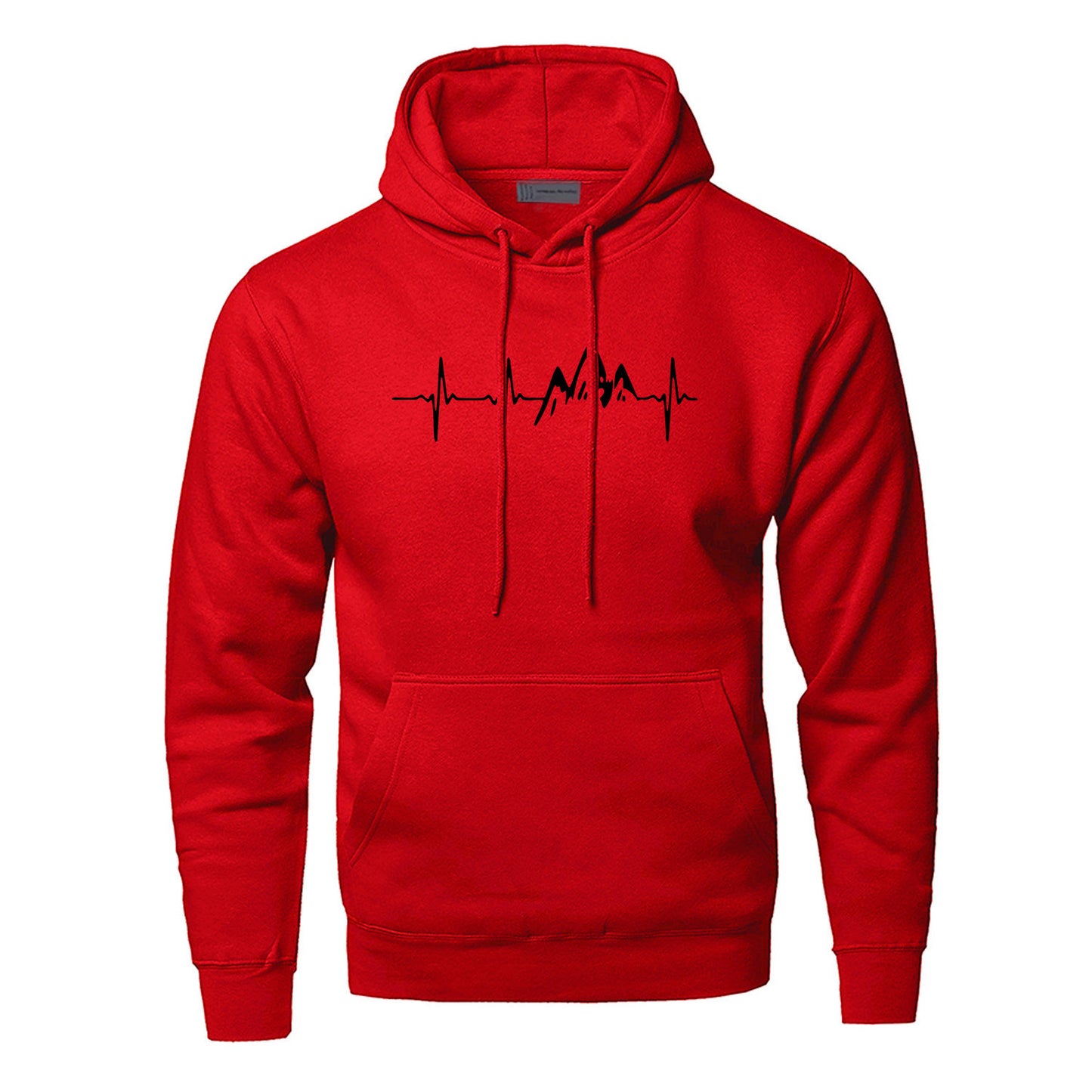 Beautiful Men's Polyester Fiber Compass Hoodie
