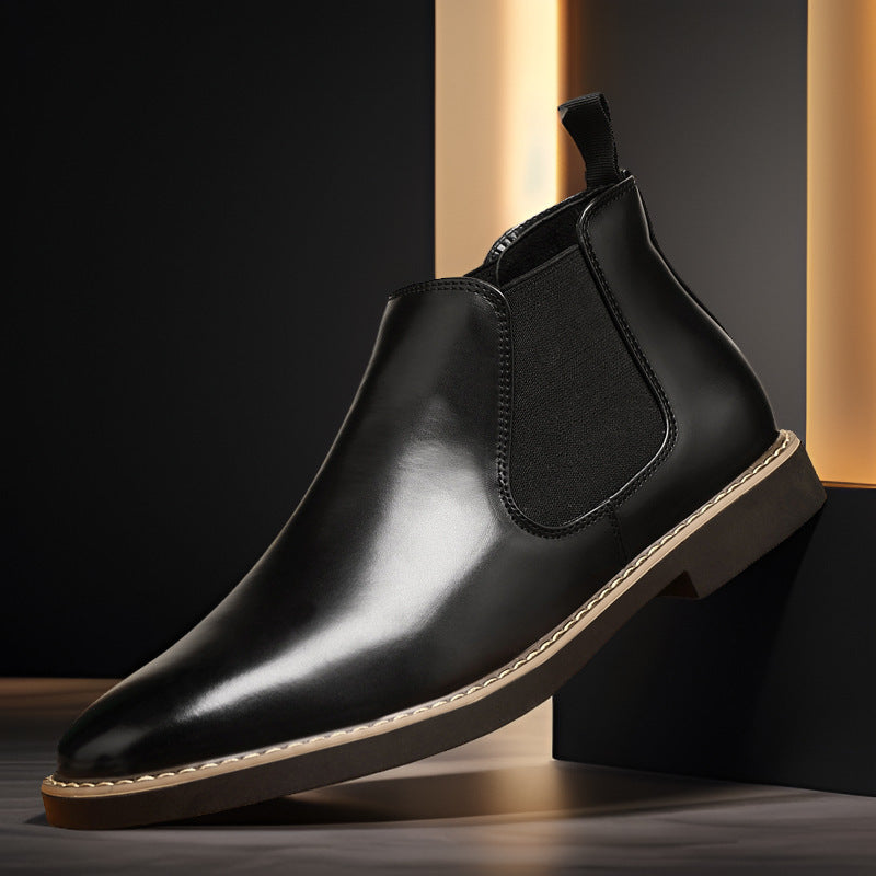 Men's British Style Leather Boots