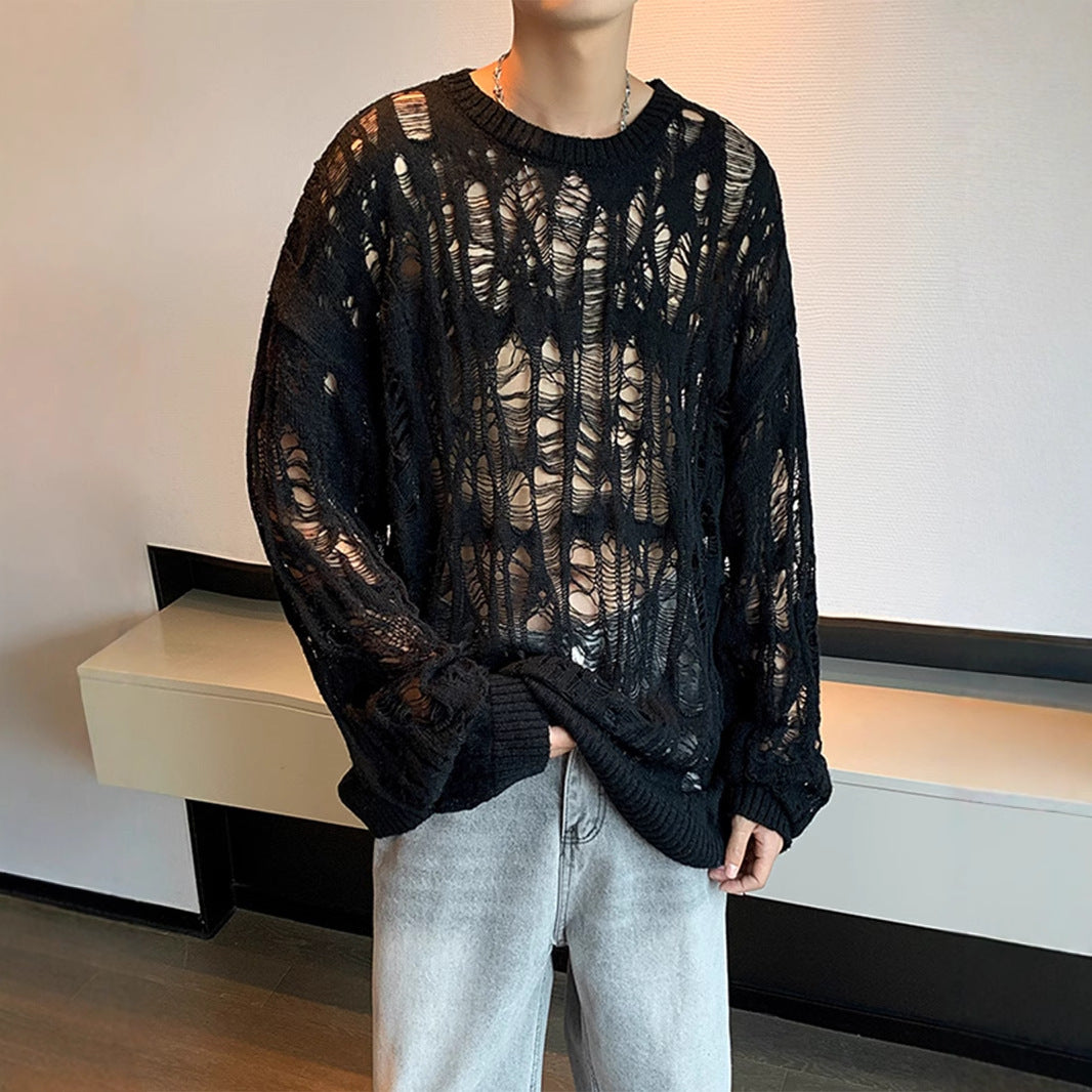Hollow Loose Thin Sweater Sweatshirts