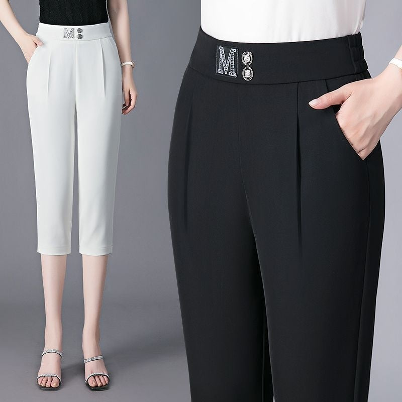 High Waist Thin Plus Size Harem Pirate Shorts
