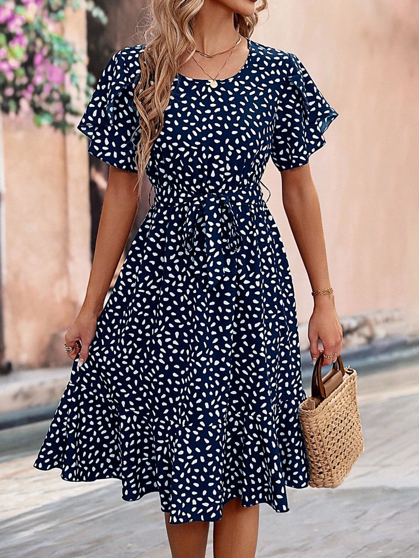 European And American Stylish Dress