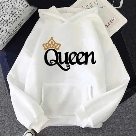 QUEEN Fleece Hooded Sweatshirt