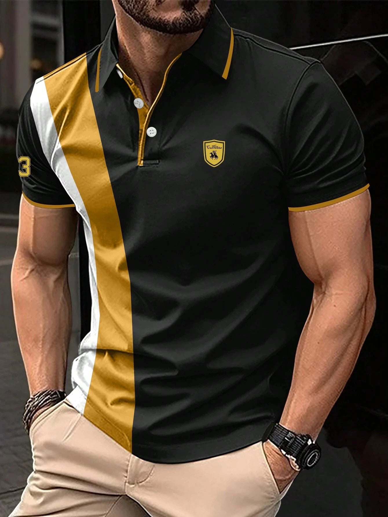 Men's Polo T-Shirt Short Sleeve