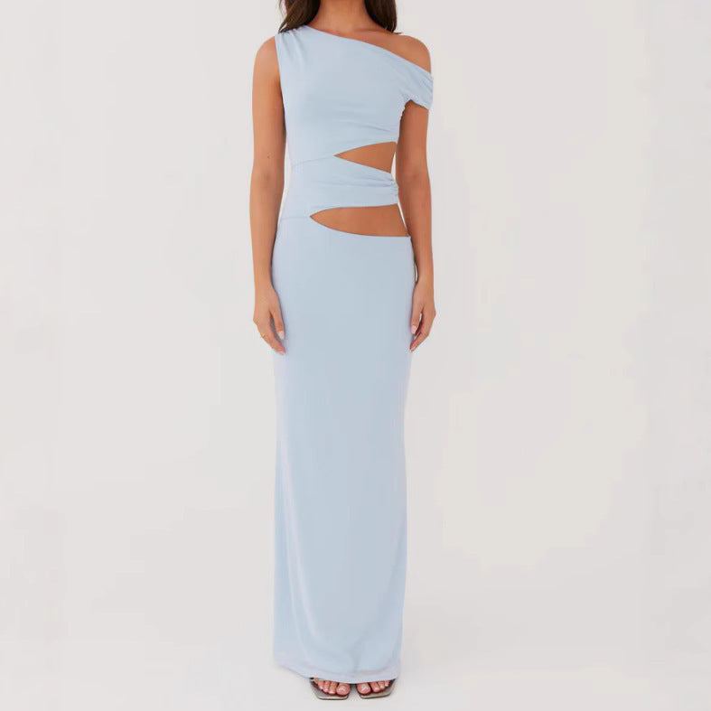 Women's Hollow-out Midriff Sheath Dress