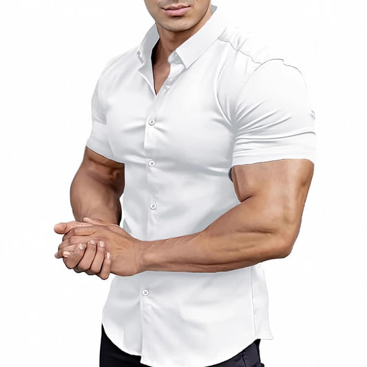 Men's Thin Short Sleeve Shirt