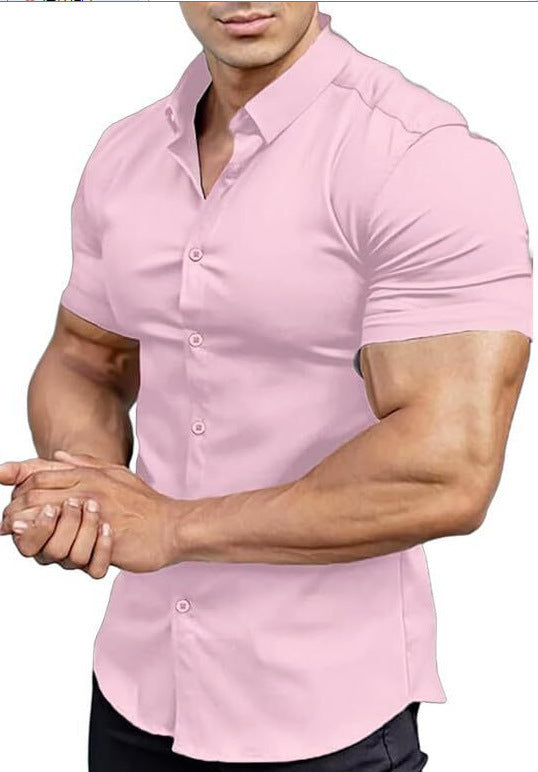 Men's Thin Short Sleeve Shirt