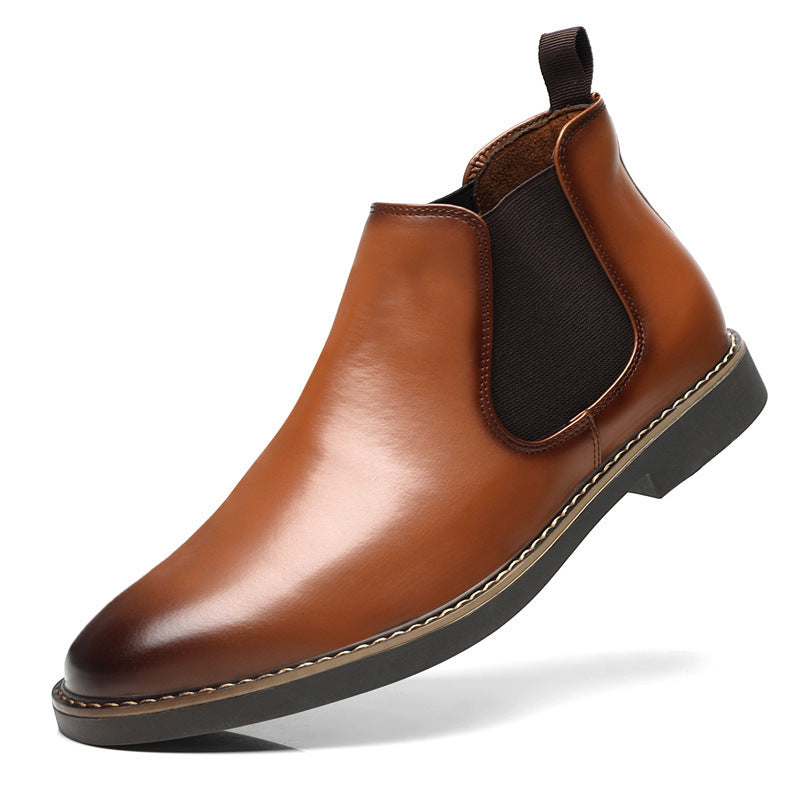 Men's British Style Leather Boots