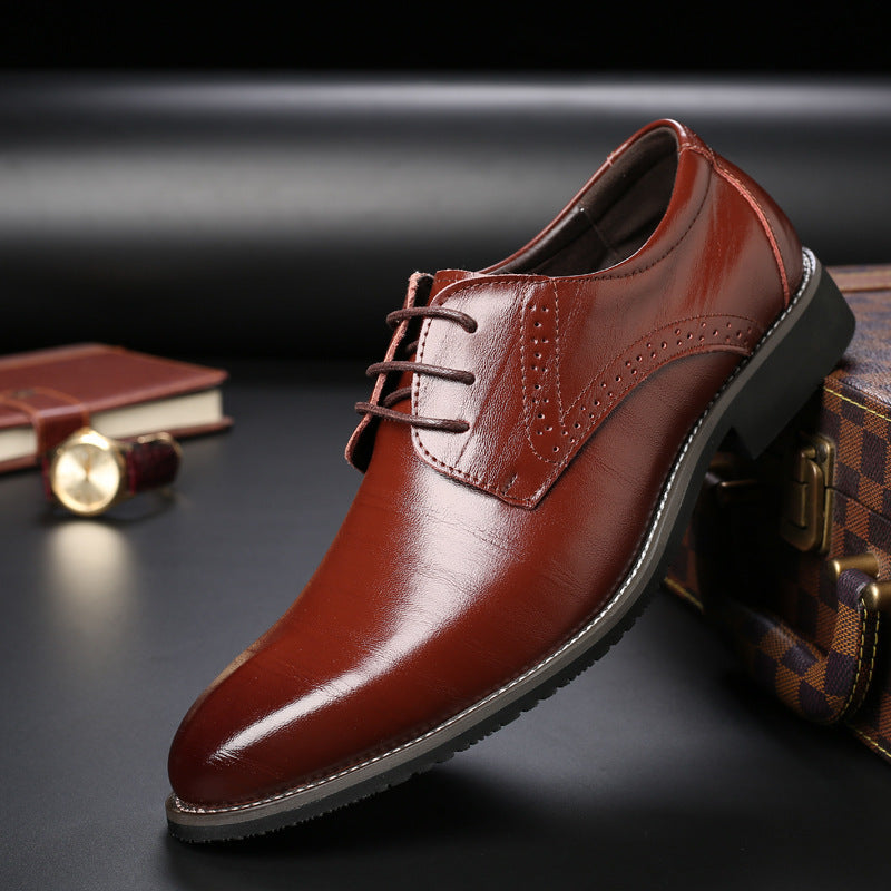 Formal Lace Up Leather Men Shoes